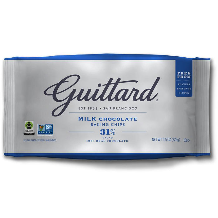 Guittard 31% Milk Choc Chips 326g