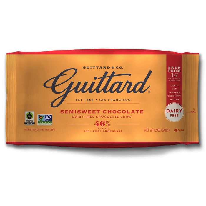 Guittard Semisweet Choc Baking Chips 340g