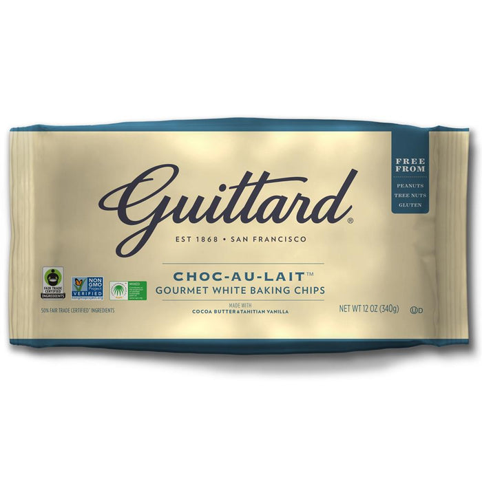 Guittard White Choc Baking Chips 340g