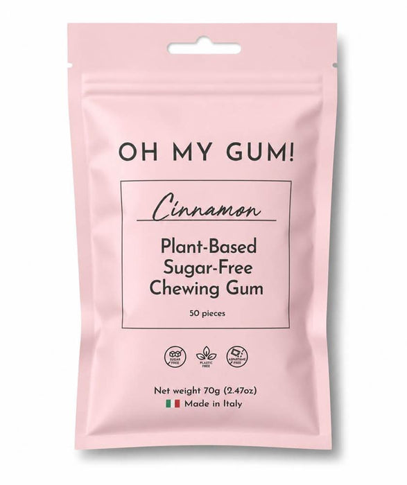 Oh My Gum Cinnamon Chewing Gum 70g