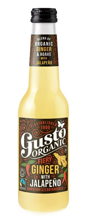Gusto Org Fiery Ginger with Jalapeno 275ml