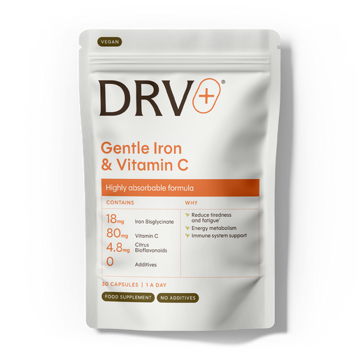 DRV+ Iron & Vitamin C 30 Capsules