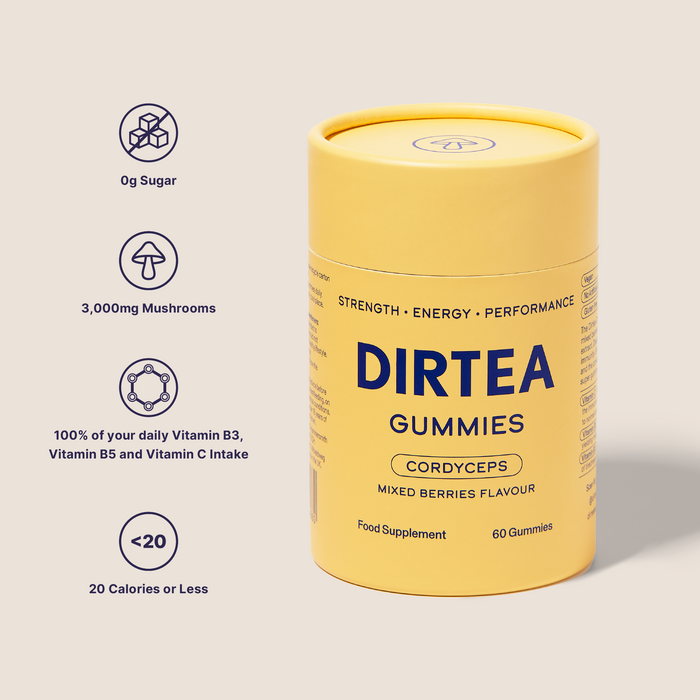 Dirtea Cordyceps 60 Gummies