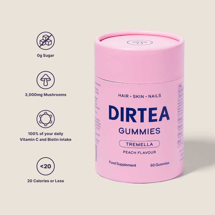Dirtea Tremella Peach 60 Gummies