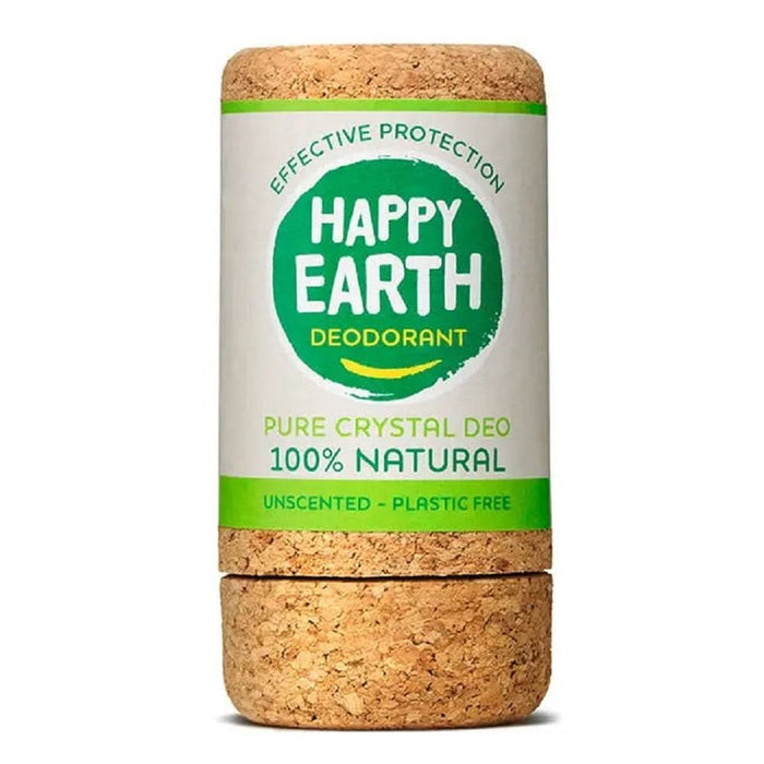 Happy Earth Deodorant Crystal Unscented 90g