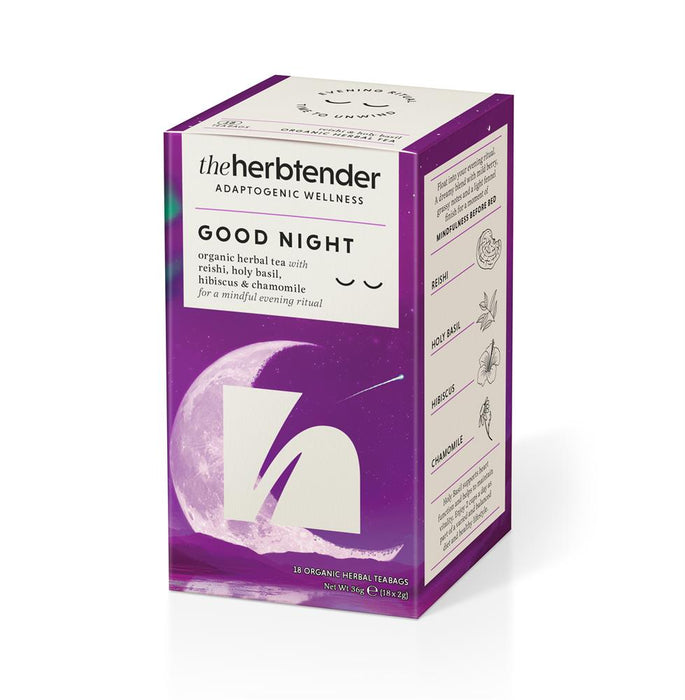 The Herbtender Organic Tea - Good Night 18 Bags