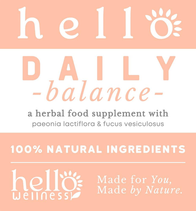 Hello Wellness Hello Daily Balance 30 Capsules