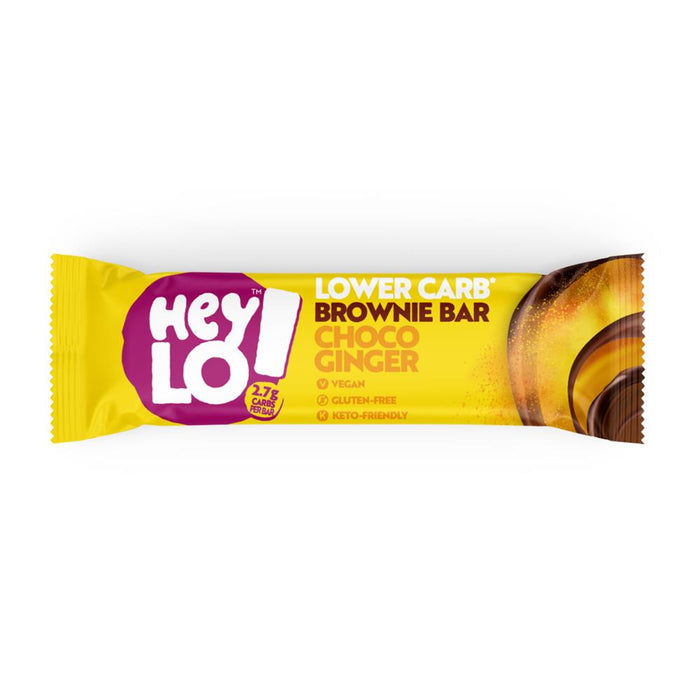 Heylo Choco Orange Brownie Bar 40g