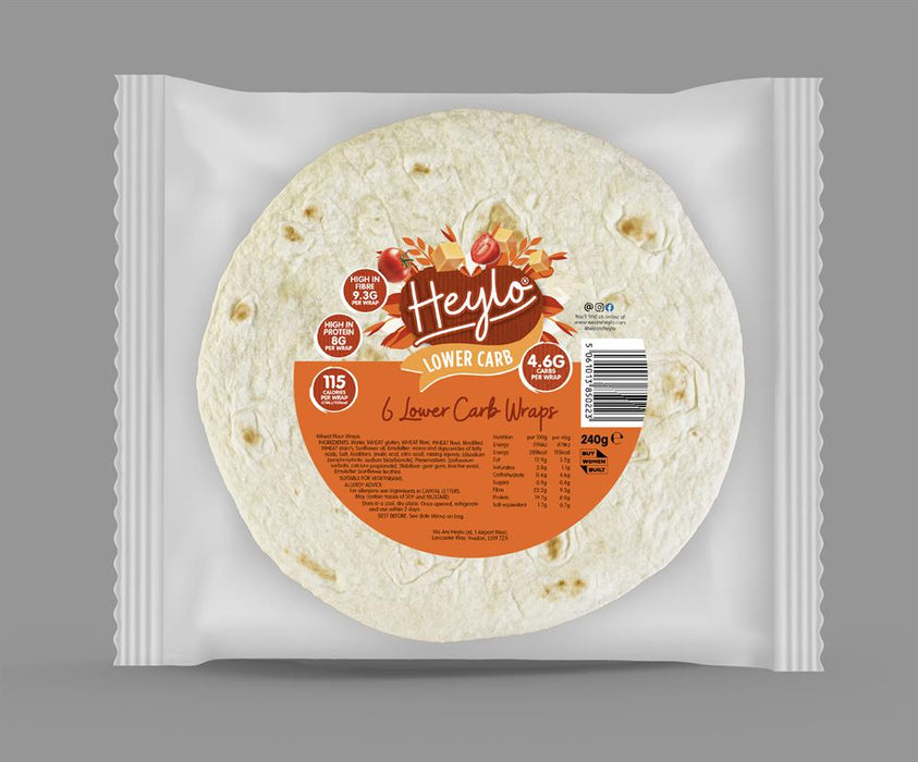 Heylo Low-Carb Wraps 6 x 40g