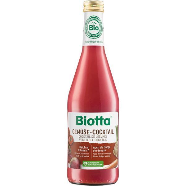 Biotta Organic Veg Cocktail Juice 500ml