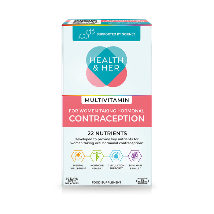 Health & Her Contraceptive Supplement 60 capsules