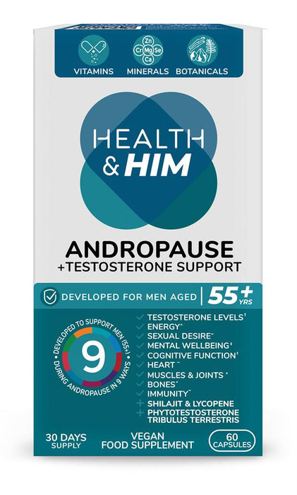 Health & Her Andropause 55+ Supplement 60 capsules