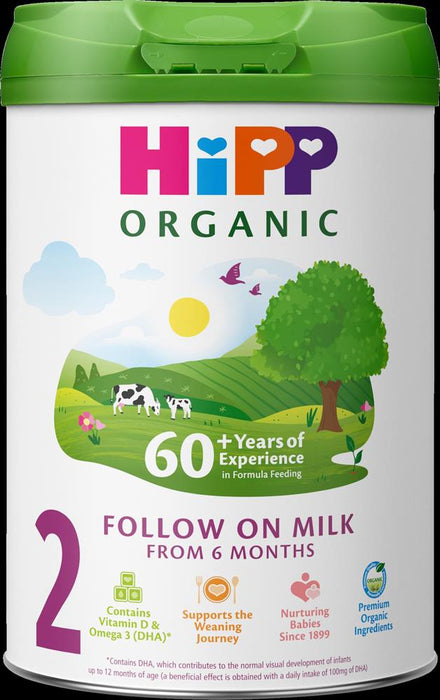 HiPP Organic 2 Follow on Milk 800g