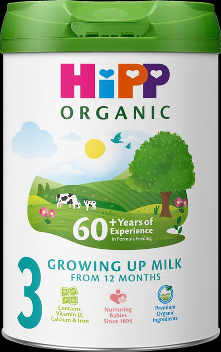 Hipp Organic Growing up Milk 3 800g