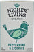 Higher Living Peppermint & Licorice Organic Herbal Infusion - 15 Bags