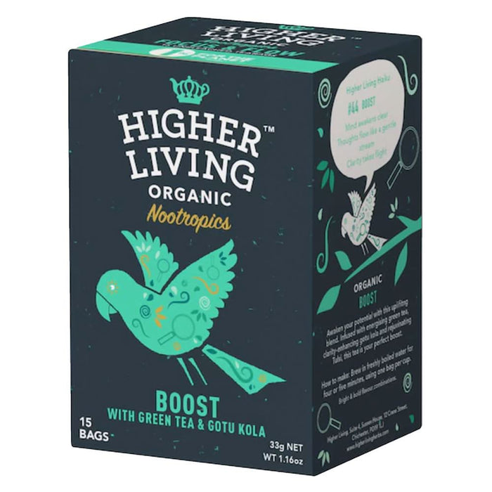 Higher Living Nootropics Boost Tea 15 Bags
