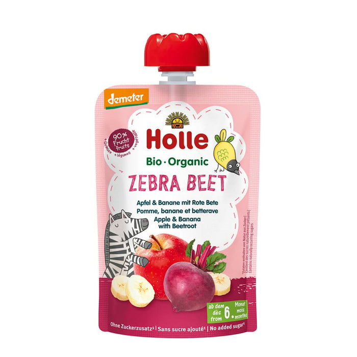 Holle Pouch - Zebra Beet 100g