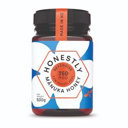 Honestly Manuka Premium Raw Manuka Honey 350+ MGO 500g