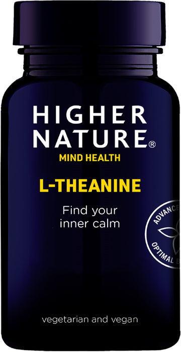 Higher Nature Theanine 100mg 90 Capsules