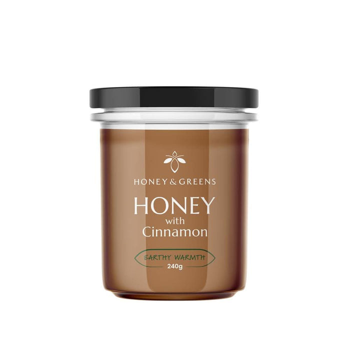 Honey and Greens Honey with Ceylon Cinnamon 240g