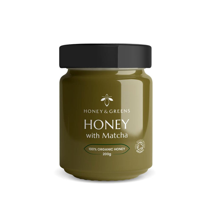 Honey and Greens Honey with Organic Matcha 200g