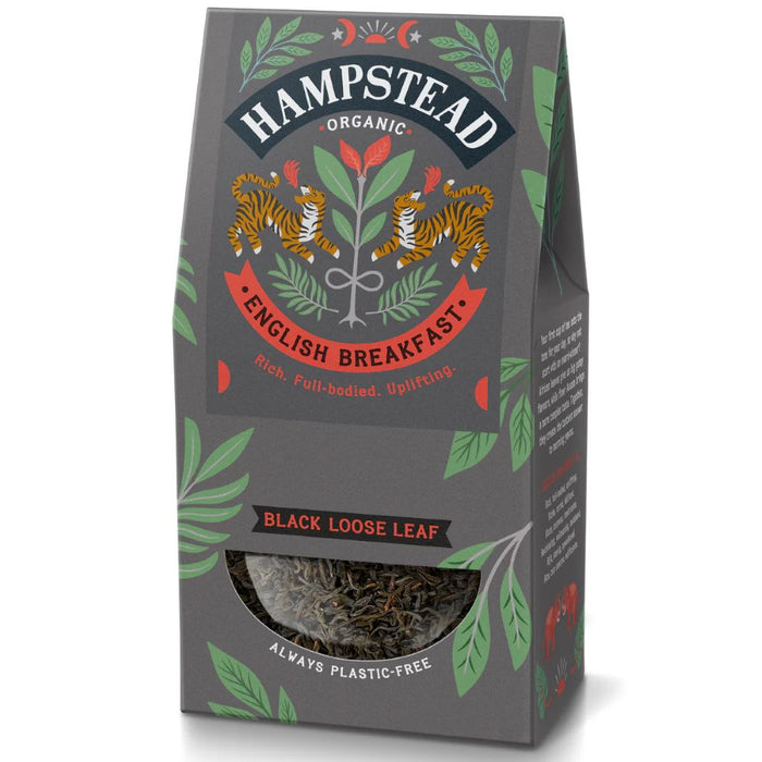 Hampstead Tea Organic English Breakfast Loose Tea 100g