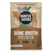 400g Hunter & Gather Classic Beef Bone Broth packaging, featuring a savory, rustic design