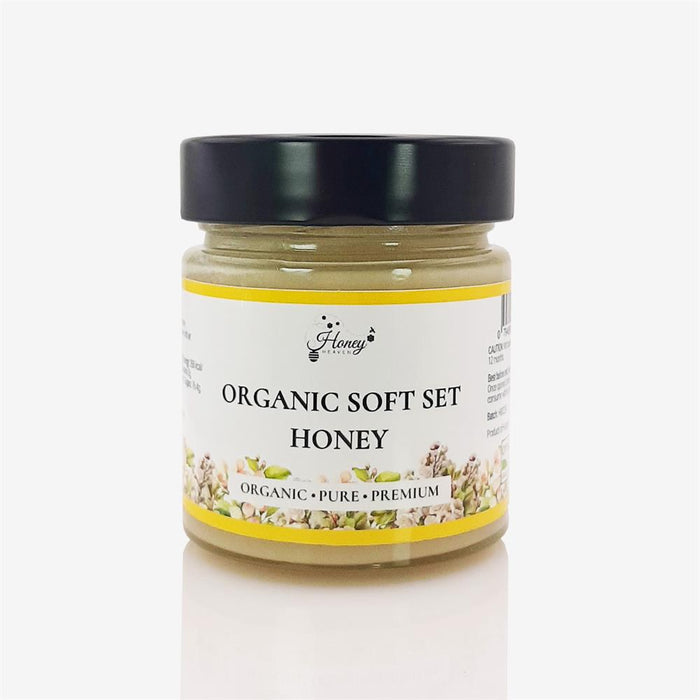 Honey Heaven Organic Soft Set Honey 300g