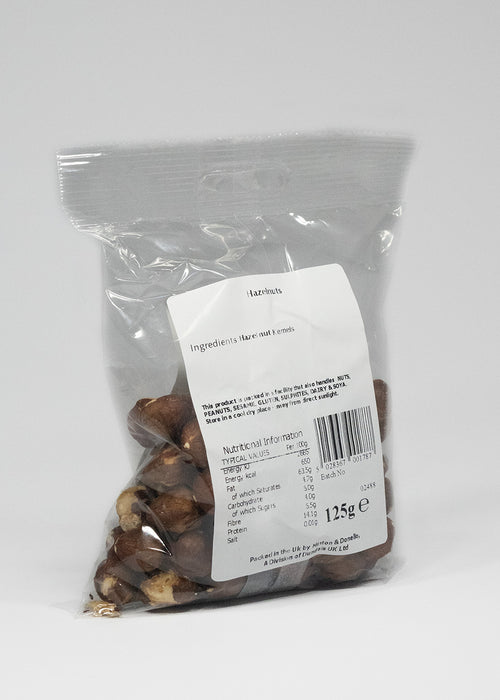 Seaford Wholefoods Hazelnuts 125g