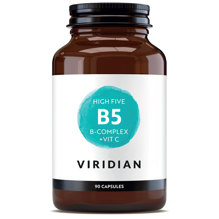 Viridian High B5 Complex + Vitamin C 90 Capsules