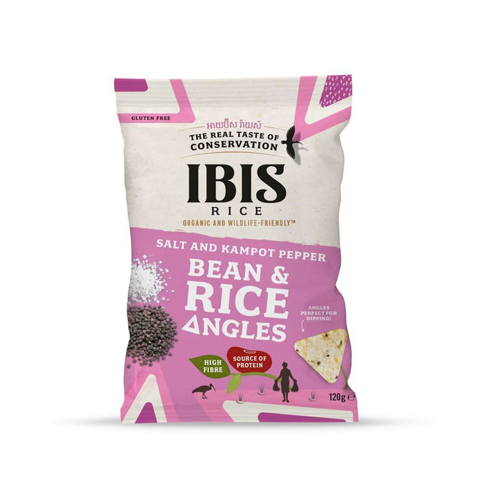 Ibis Rice Salt & Pepper Rice Angles 120g