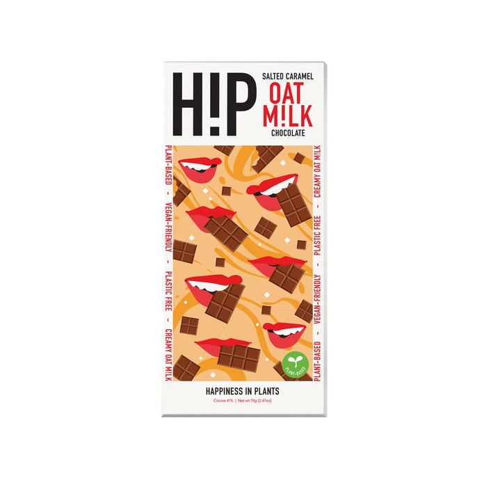 HIP Oatm*lk Salted Caramel Bar 70g