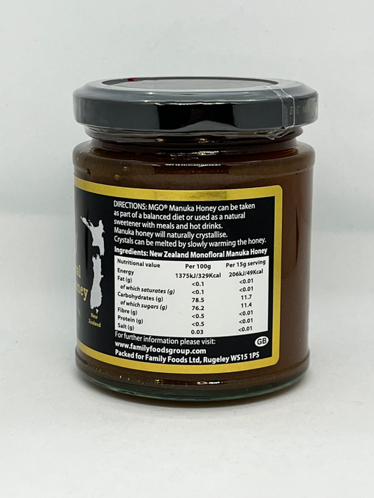 Manuka Honey 100 MGO 250g