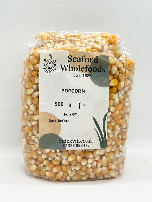 Seaford Wholefoods Popcorn 500g