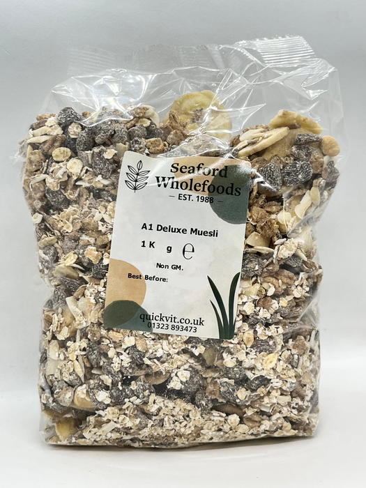 Seaford Wholefoods A1 Deluxe Muesli 1KG