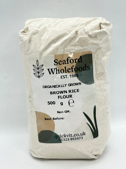 Seaford Wholefoods Organic Brown Rice Flour 500g