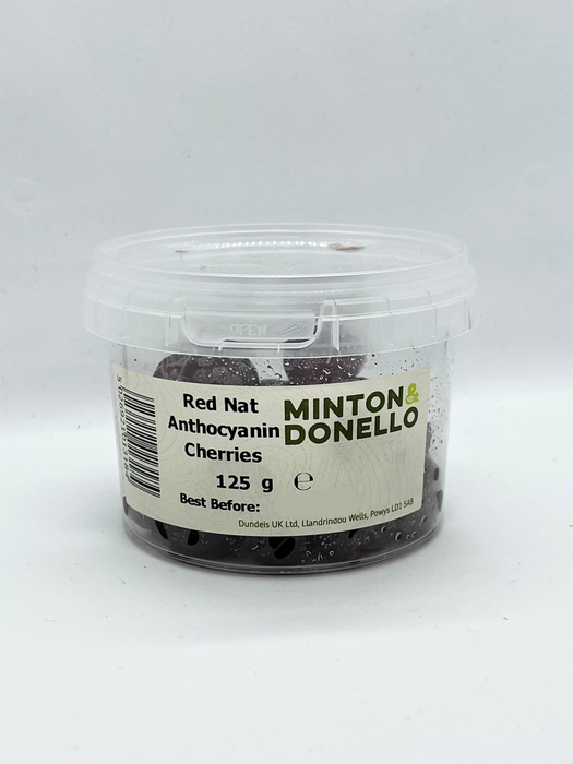 Seaford Wholefoods Glace Red Cherries 125g