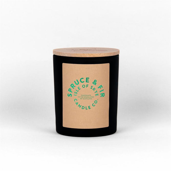 Isle of Skye Spruce & Fir Black Candle
