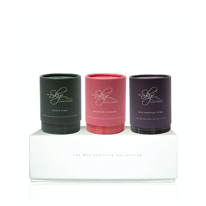 Isle of Skye Miniature Gift Set 3 Mini Candles