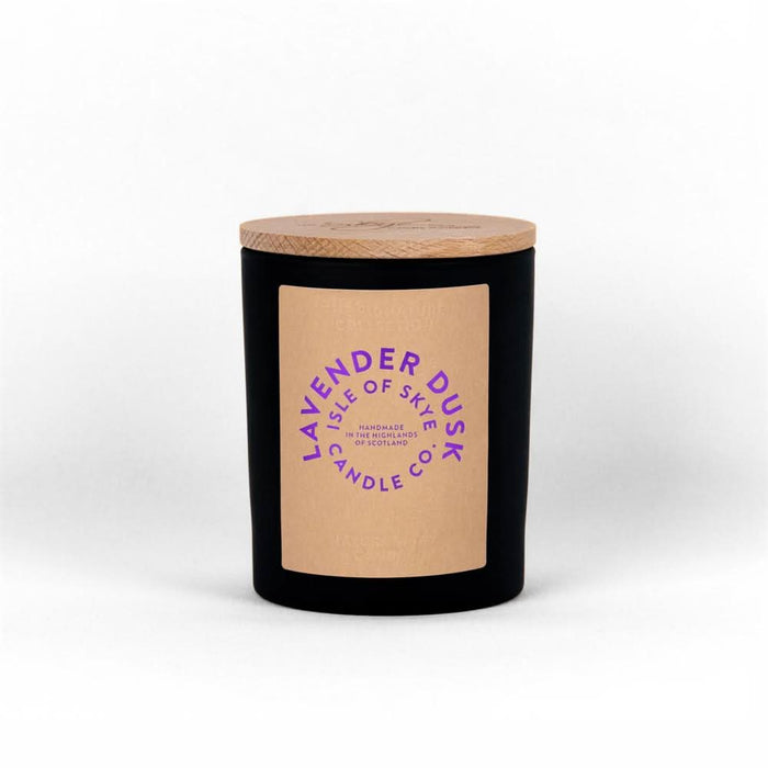 Isle of Skye Lavender Dusk Black Candle
