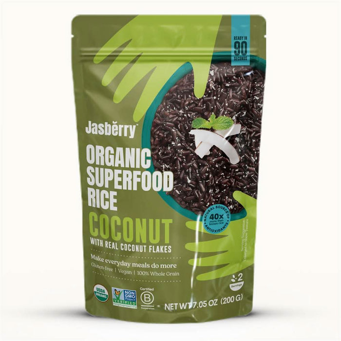 Jasberry Organic Superfood Rice Coconut 200g