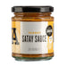 Janda Peanut Satay Sauce in a 200g jar with a vibrant label showcasing its rich peanut flavor.