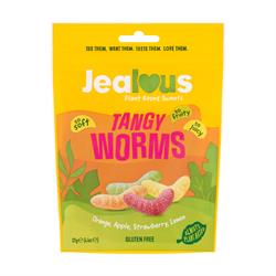 Jealous Tangy Worms Sweets 125g