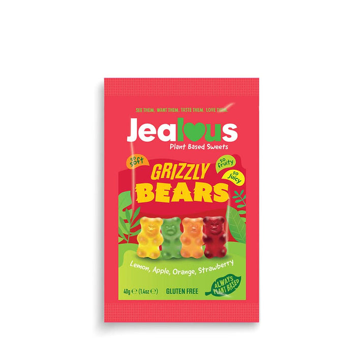 Jealous Sweets Grizzly Bears Sweets 40g