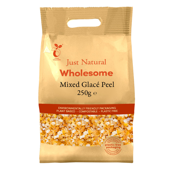 Just Natural Mixed Glace Peel 250g