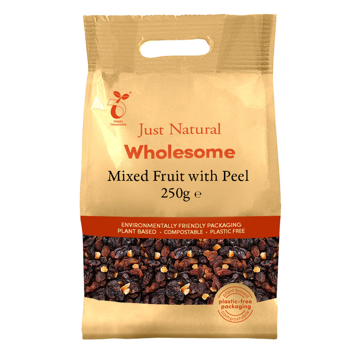 Just Natural Mixed Fruit with Peel 250g