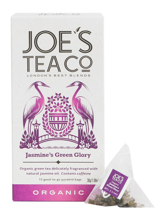 Joes Tea Company Jasmine's Green Glory Teabags 15 bags