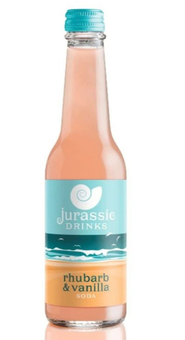 Jurassic Drinks Rhubarb & Vanilla Soda 275ml