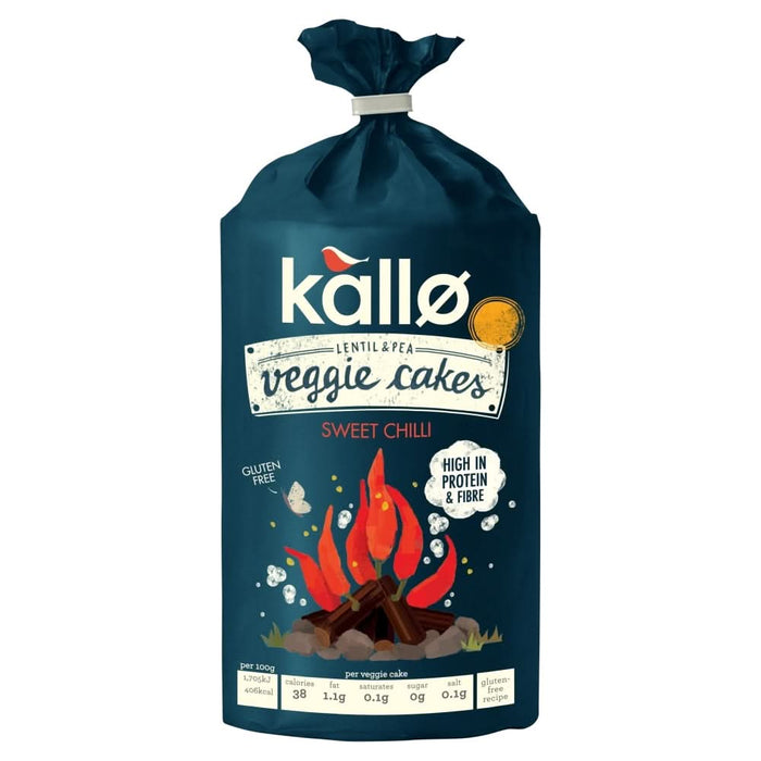 Kallo Sweet Chilli Veggie Cakes 122g