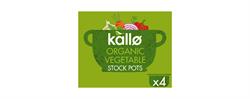 Kallo vVegetable Stock Pot 4 x 24g